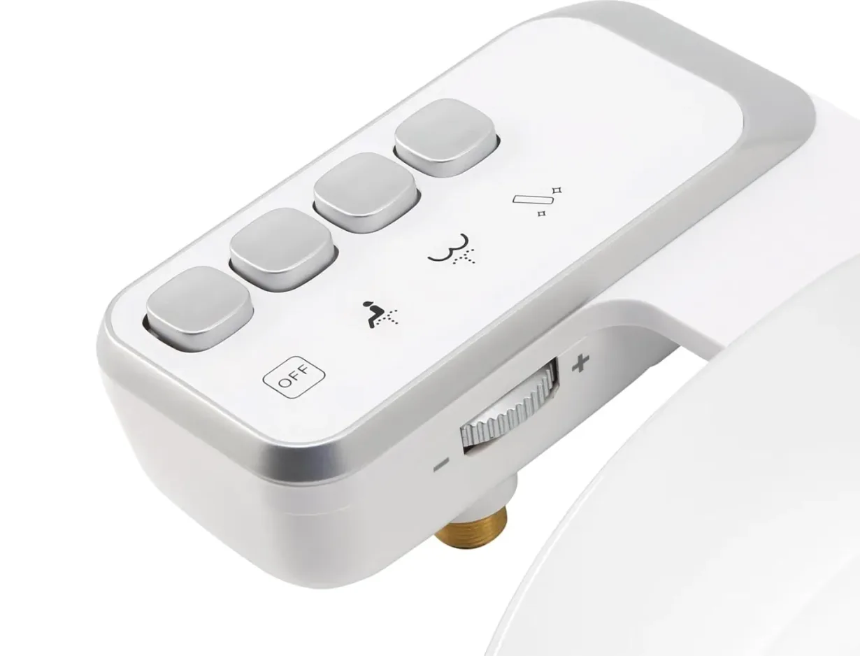 Deska sedesowa z bidetem w Leroy Merlin.