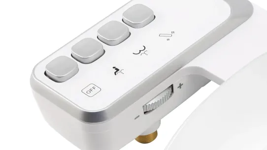 Deska sedesowa z bidetem w Leroy Merlin.