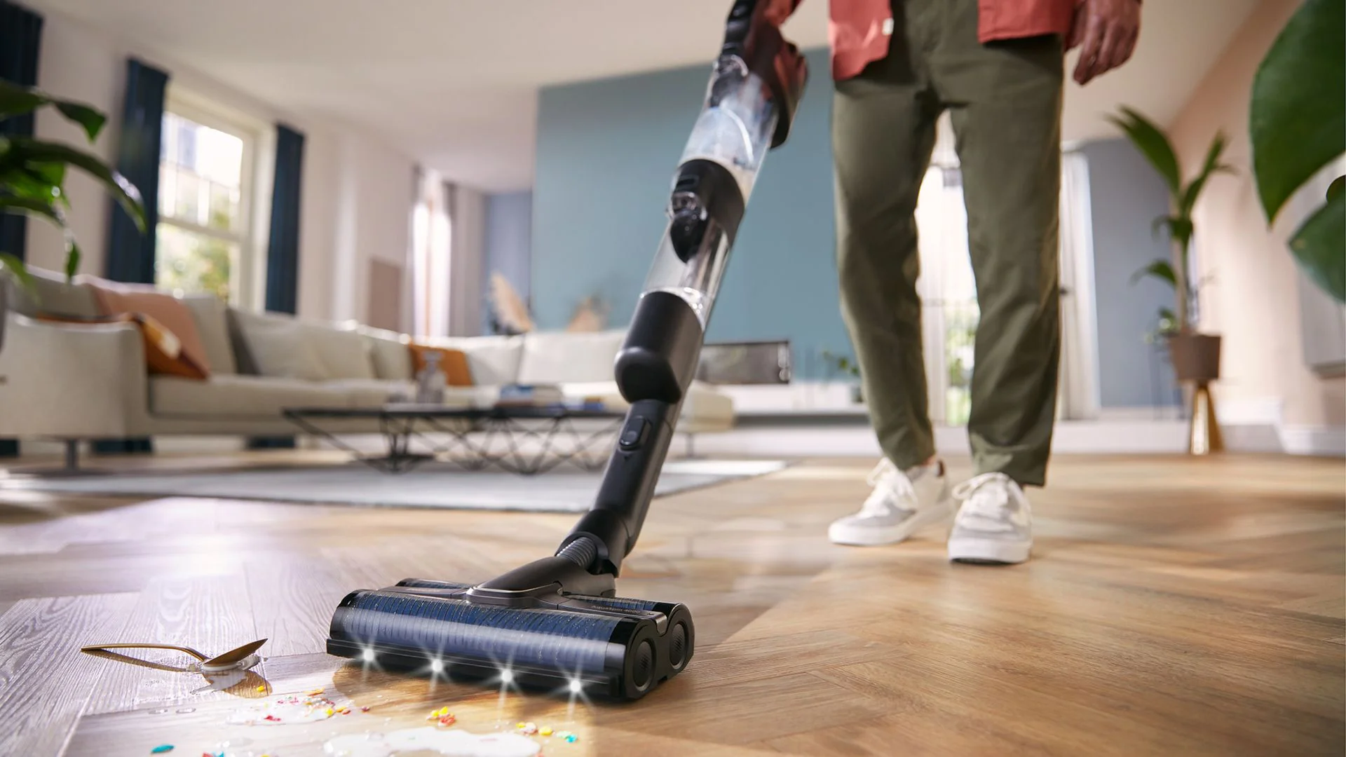 Odkurzacz pionowy 3w1 Philips AquaTrio