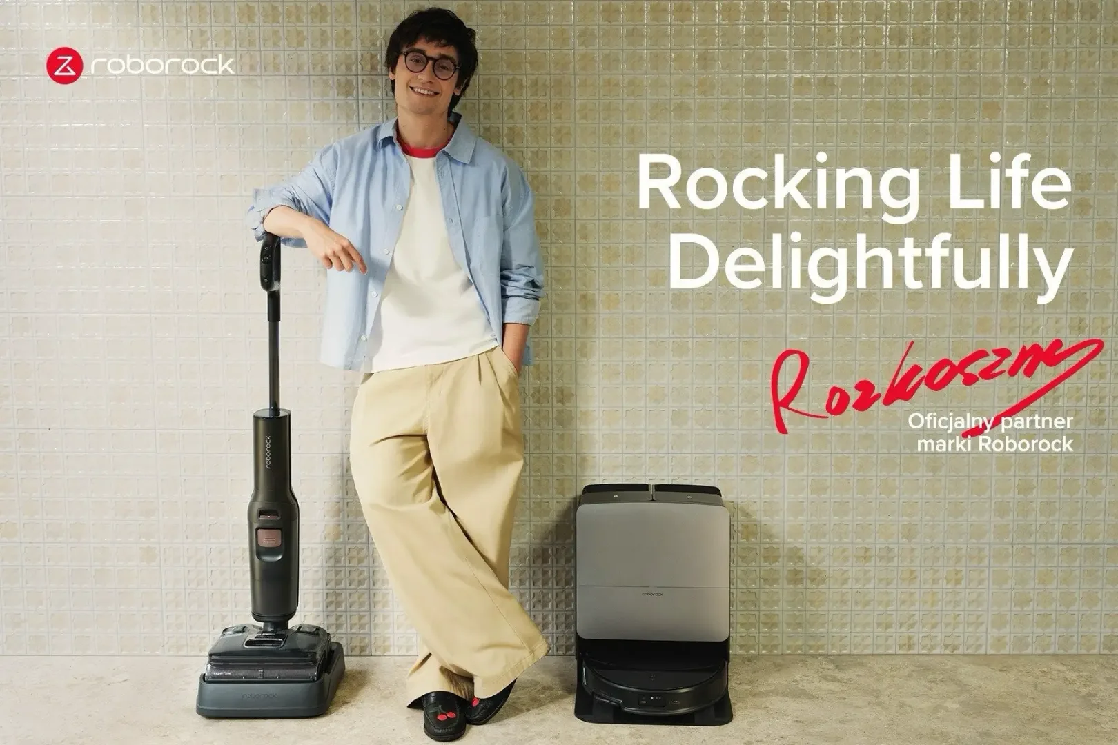 Roborock Saros 20 i F25 Ultra w kuchni Rozkosznego