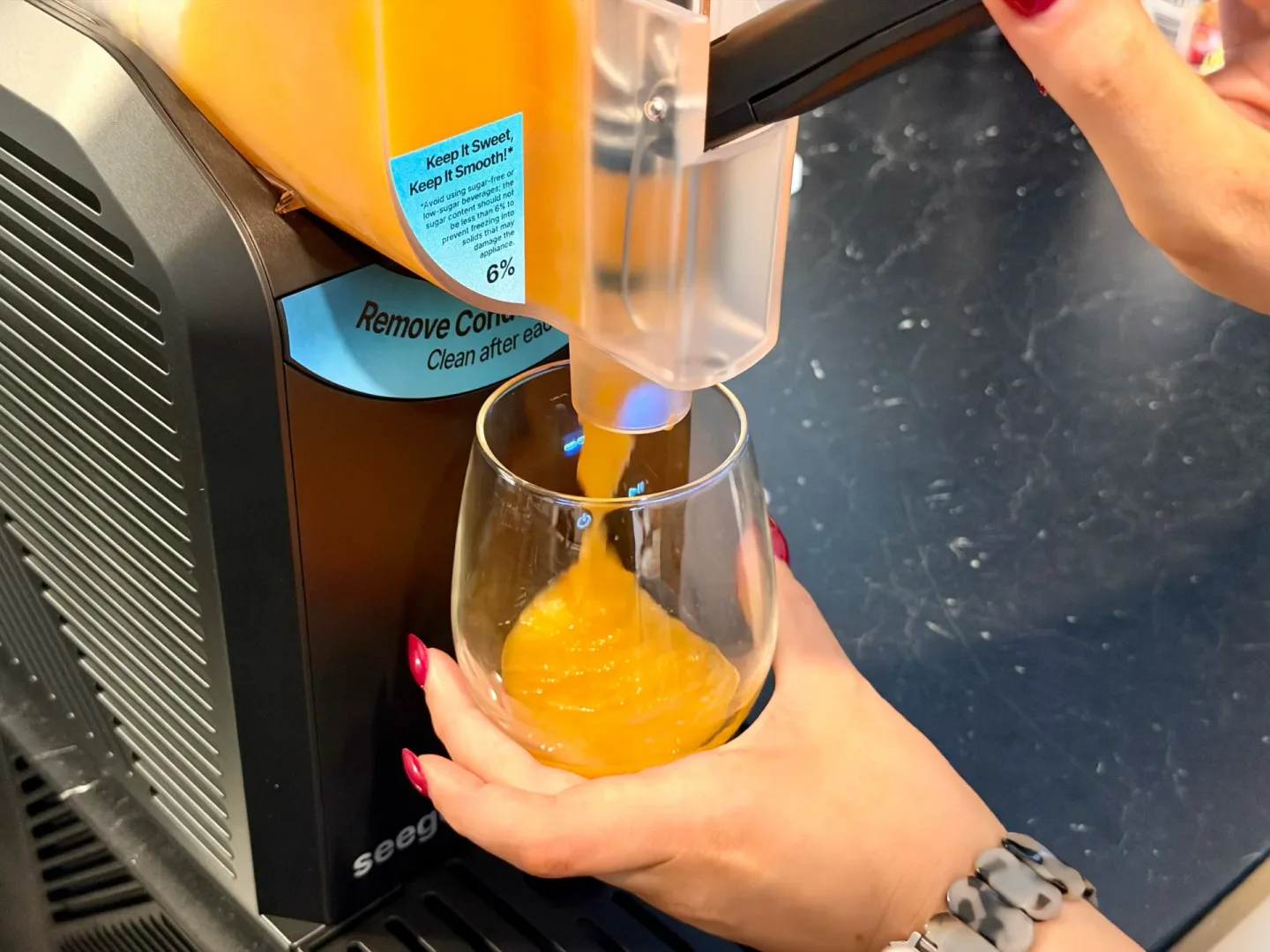 SEEGER Frozen Drink Maker SLFRZ1BK