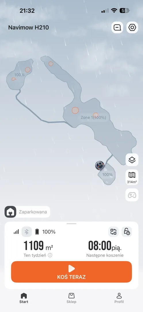 Aplikacja Segway.