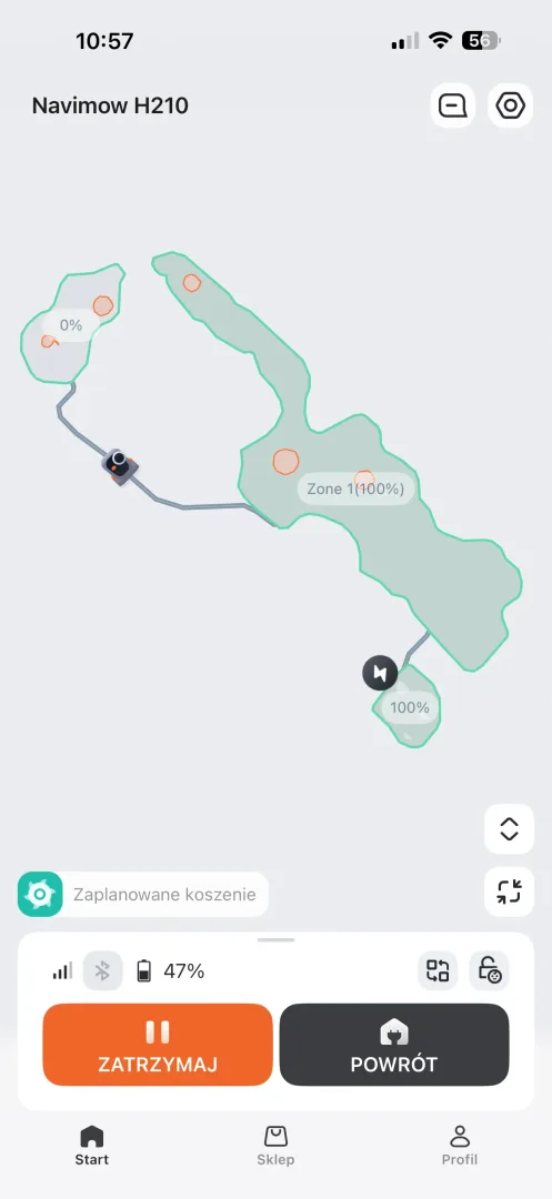 Aplikacja Segway.