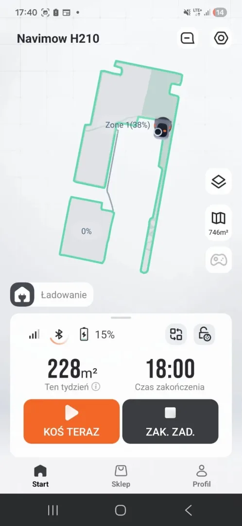 Aplikacja Segway.